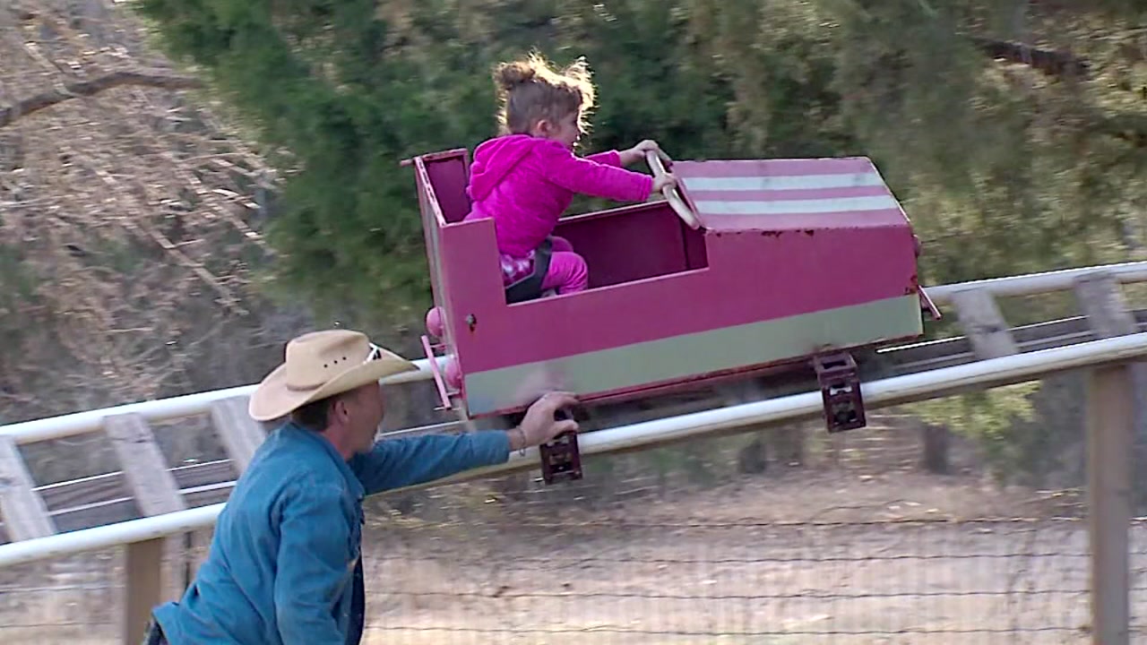 Texas man built amusement park for granddaughter